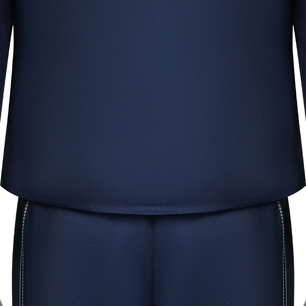 Wicked: For Good Prince Fiyero Navy Blue Suit Cosplay Costumes