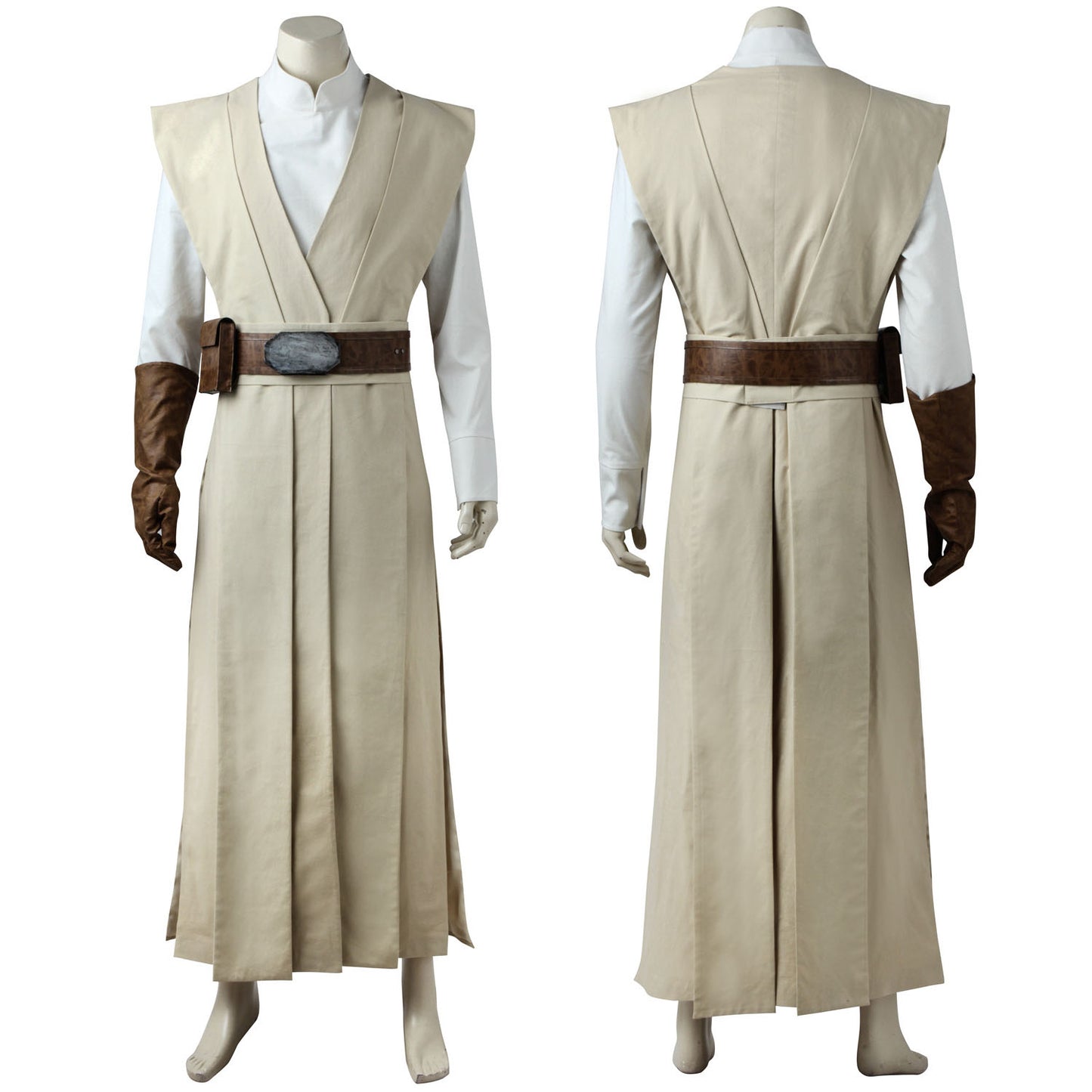 Star Wars 8 The Last Jedi Luke Skywalker Male Fullset Cosplay Costumes