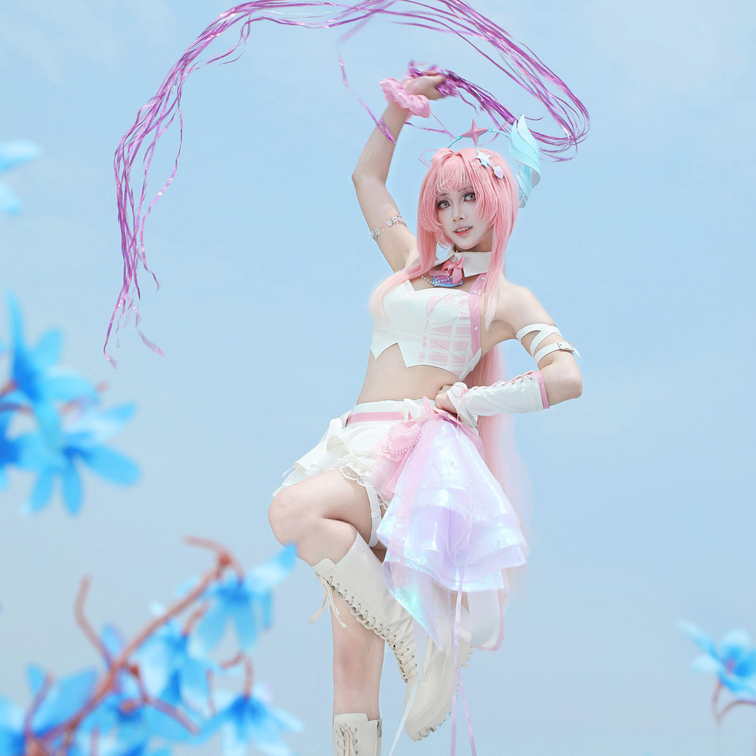 Wuthering Waves Korea Anniversary Aemeath Top Cosplay Costumes