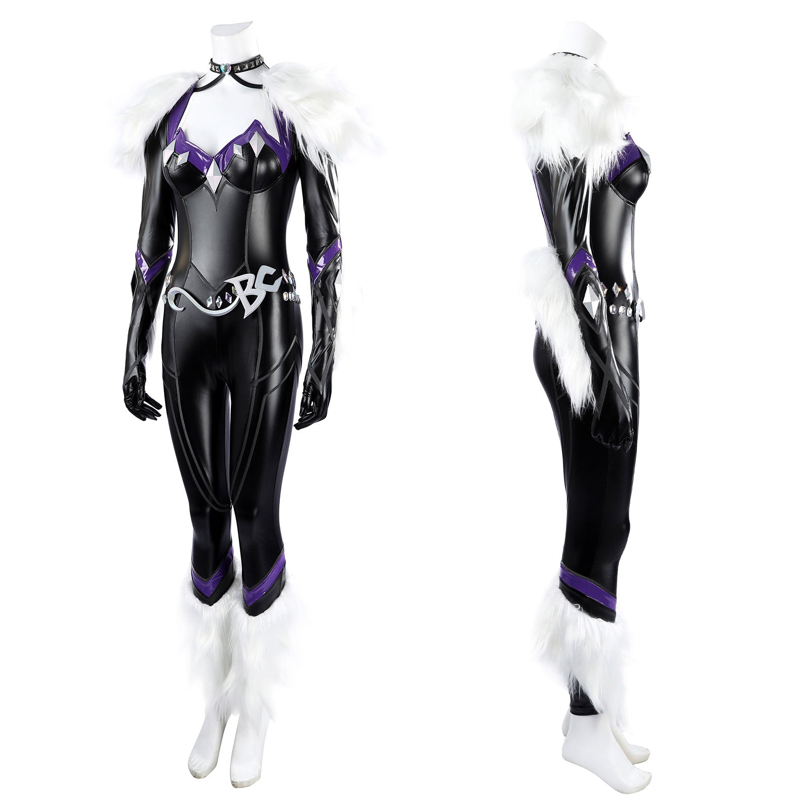 Marvel Rivals Black Cat Felicia Hardy Halloween Outfit Cosplay Costumes