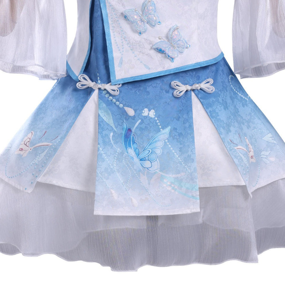 Naraka: Bladepoint Lannie Autumn Overture: Floating Cloud Costumes