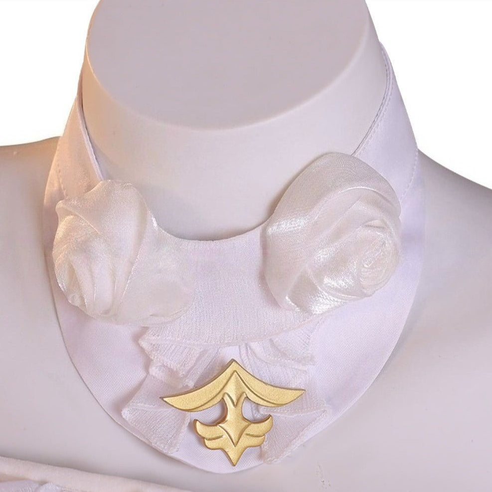 Azur Lane Janus White Rabbit's Promise Wedding Dress Cosplay Costumes