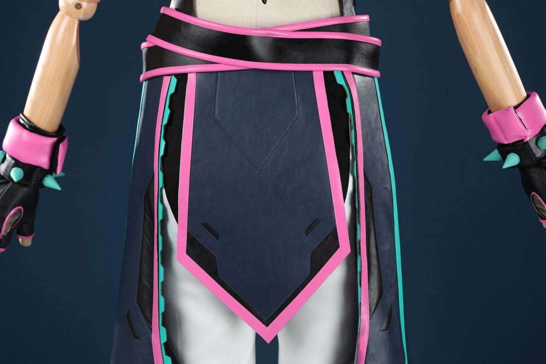 Overwatch 2 X Street Fighter 6 Juri Kiriko Cosplay Costumes