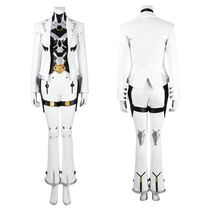 Game Overwatch Shion Cosplay Costumes Top Level Women Streamer Outfits