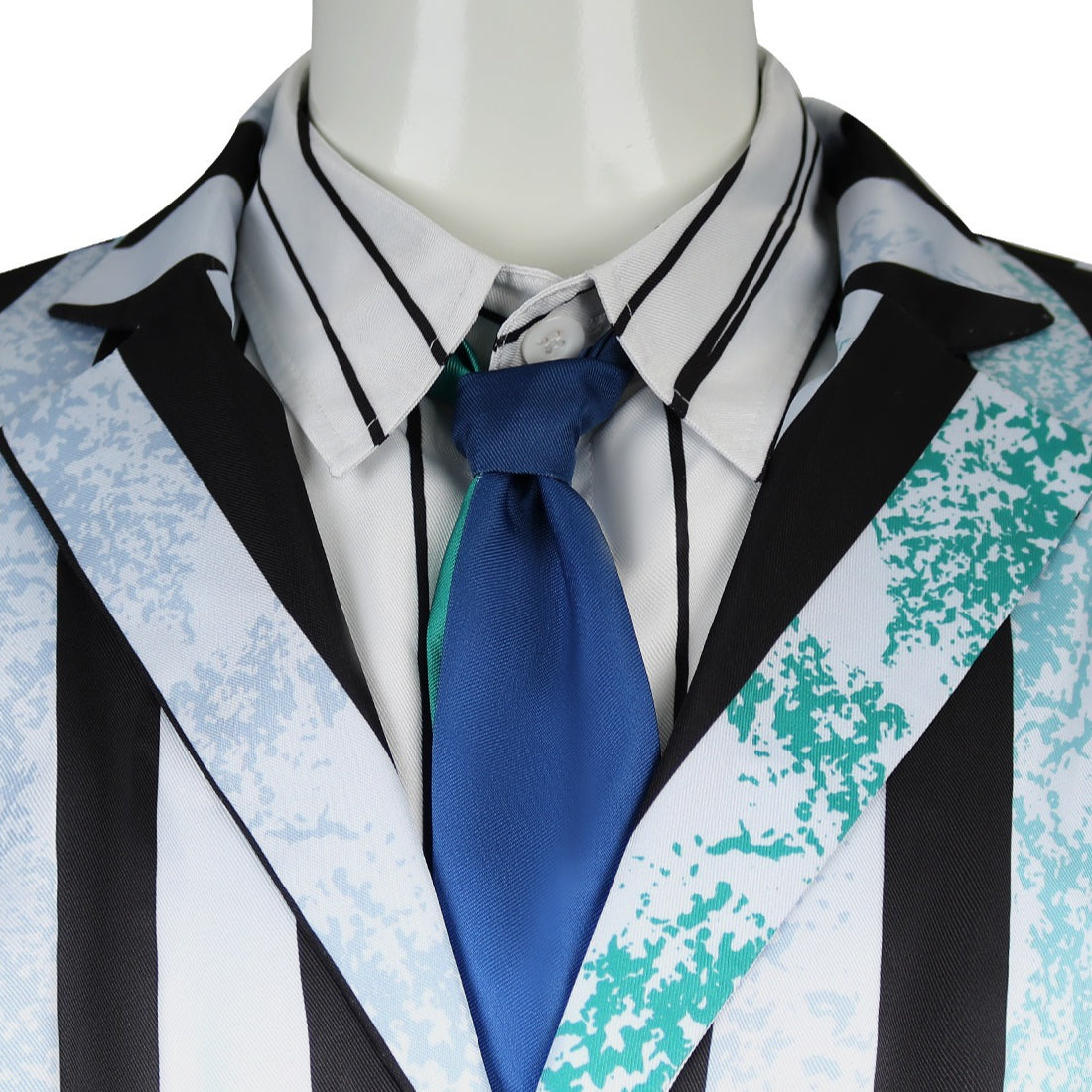 Beetle Juice Michael Keaton Dirty Suit Halloween Cosplay Costumes