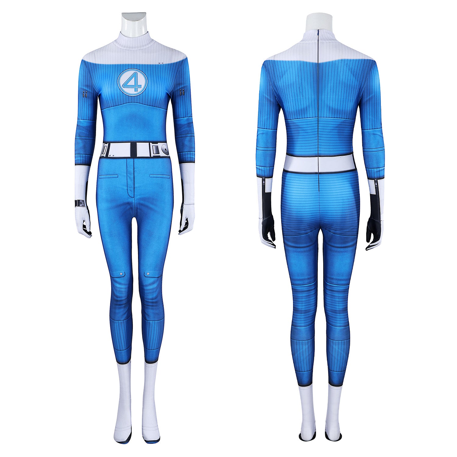 Fantastic Four First Steps Invisible Woman Susan Storm Richards Jumpsuit Costumes