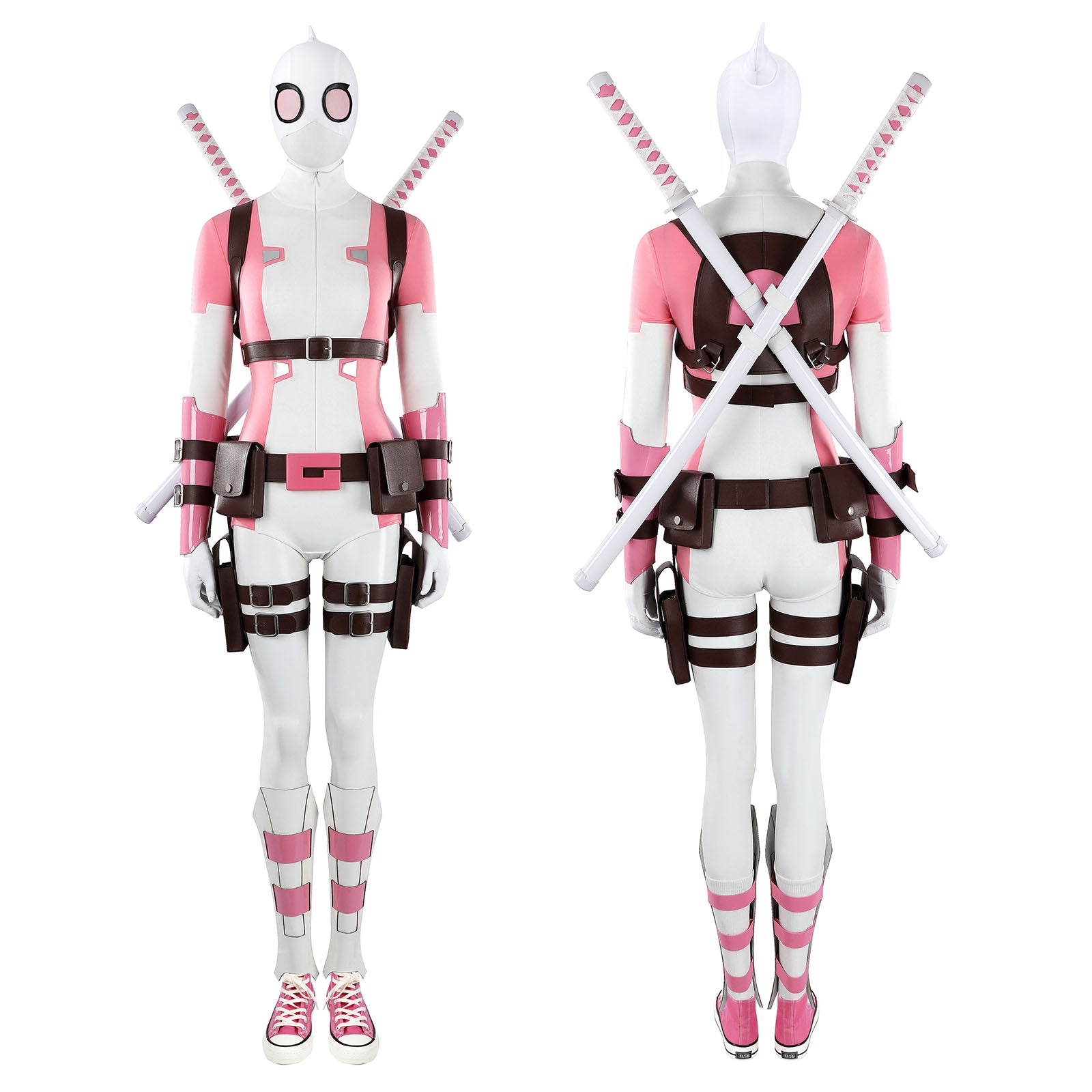 Comics Superhero Gwenpool Gwendolyn Gwen Poole Fullset Cosplay Costumes