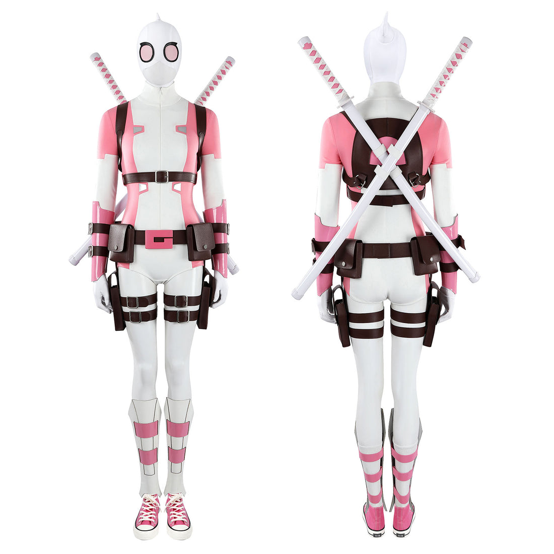 Comics Superhero Gwenpool Gwendolyn Gwen Poole Fullset Cosplay Costumes