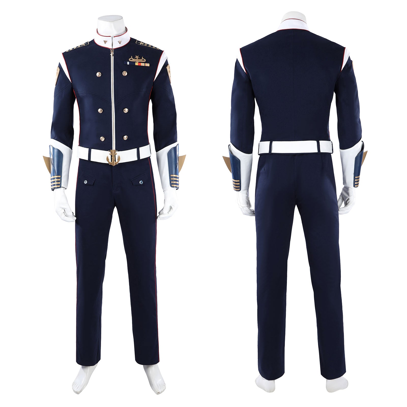 The Boys Vought Rising Torpedo 2027 Will Hochman Blue Cosplay Costumes Themed Party Outfits