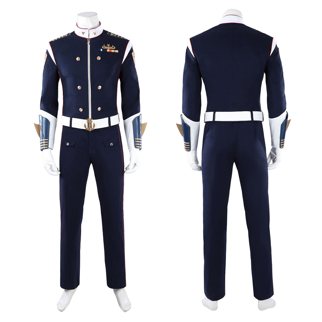 The Boys Vought Rising Torpedo 2027 Will Hochman Blue Cosplay Costumes Themed Party Outfits