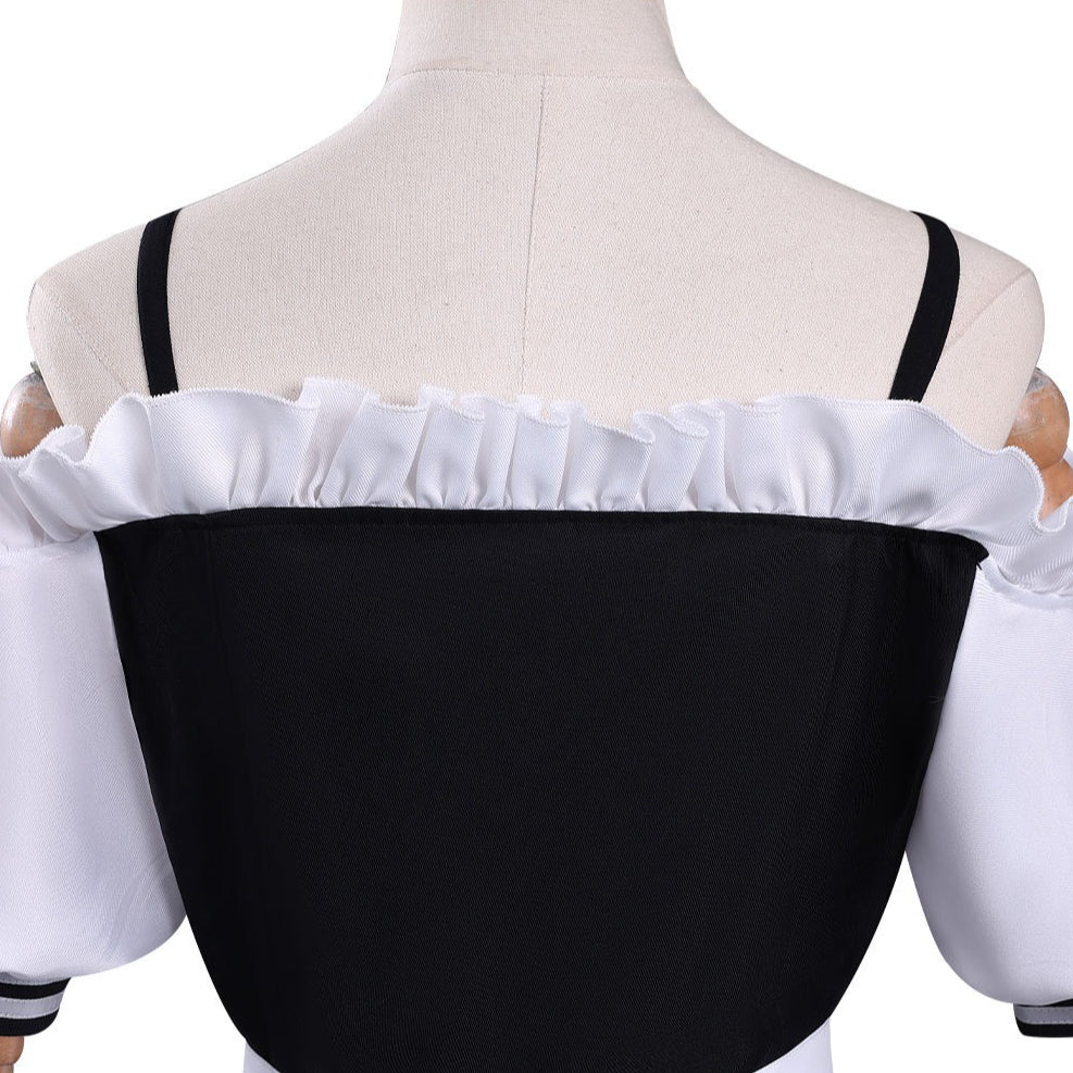 Game Azur Lane Laffey X Don Quijote Maid Outfit Cosplay Costumes