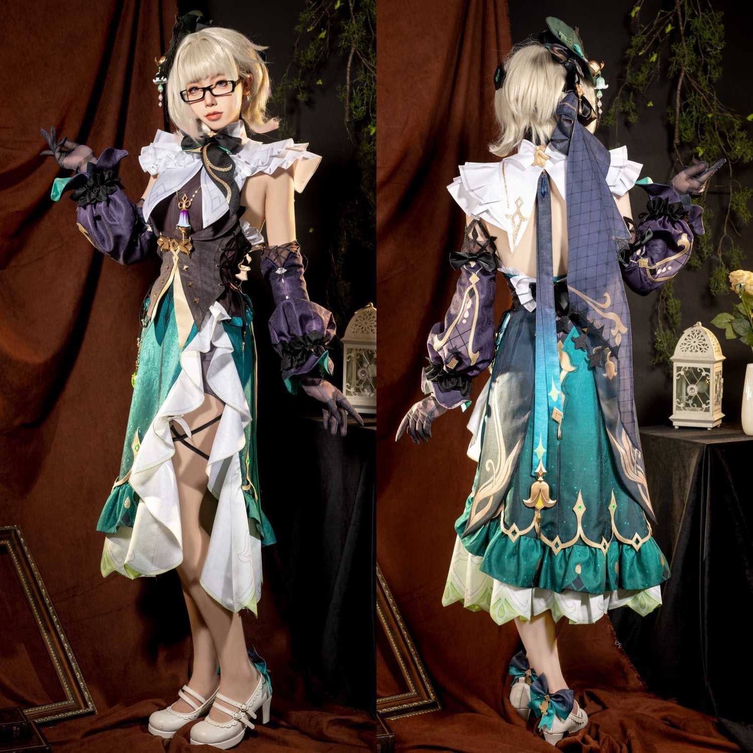 Genshin Impact Renowned Perfumer Emilie Cosplay Costumes