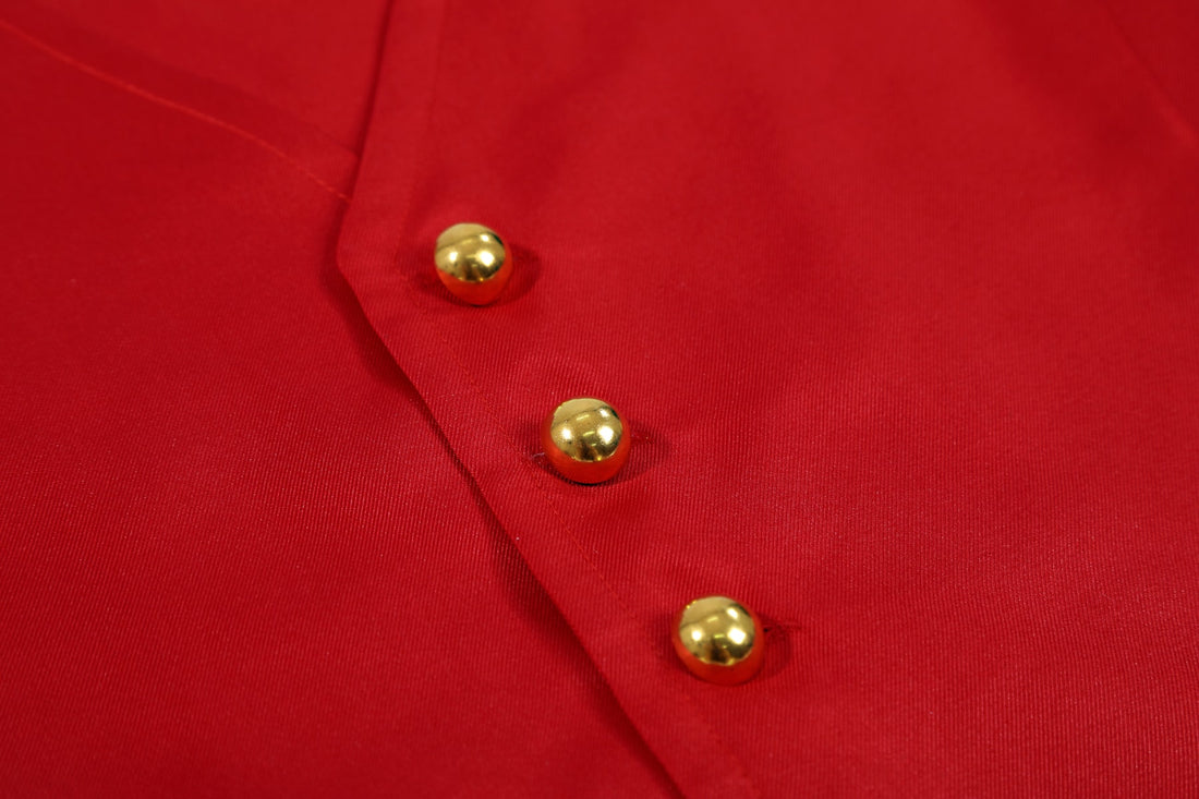 One Piece TV Season 2 Luffy Red Vest Pants Outfit Cosplay Costumes