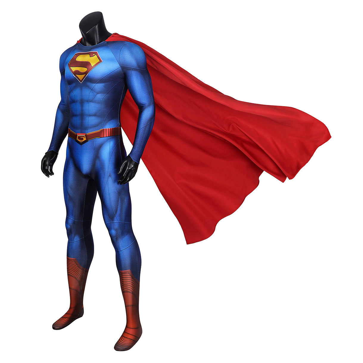Superman and Lois Clark Kent Male Jumpsuit Cosplay Costumes