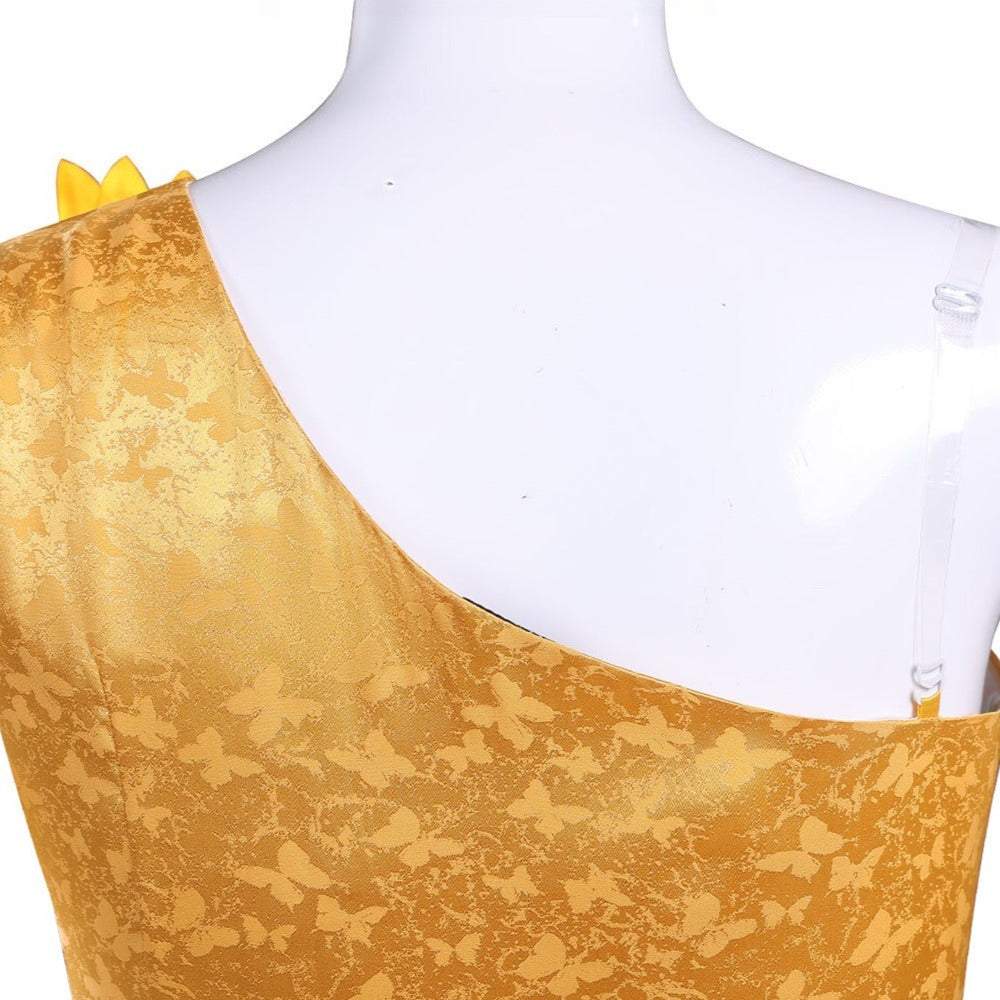 Zoo 2 Non-Mammalians Rise Judy Hopps Yellow Dress Cosplay Costumes