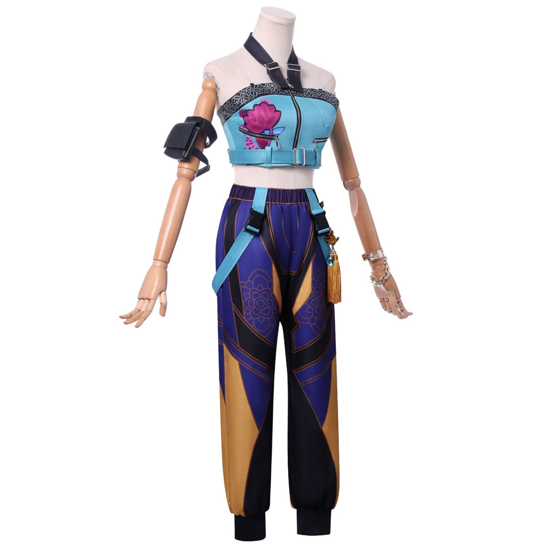 KPop Demon Hunters Zoey Outfit Fullset Adult Kids Cosplay Costumes