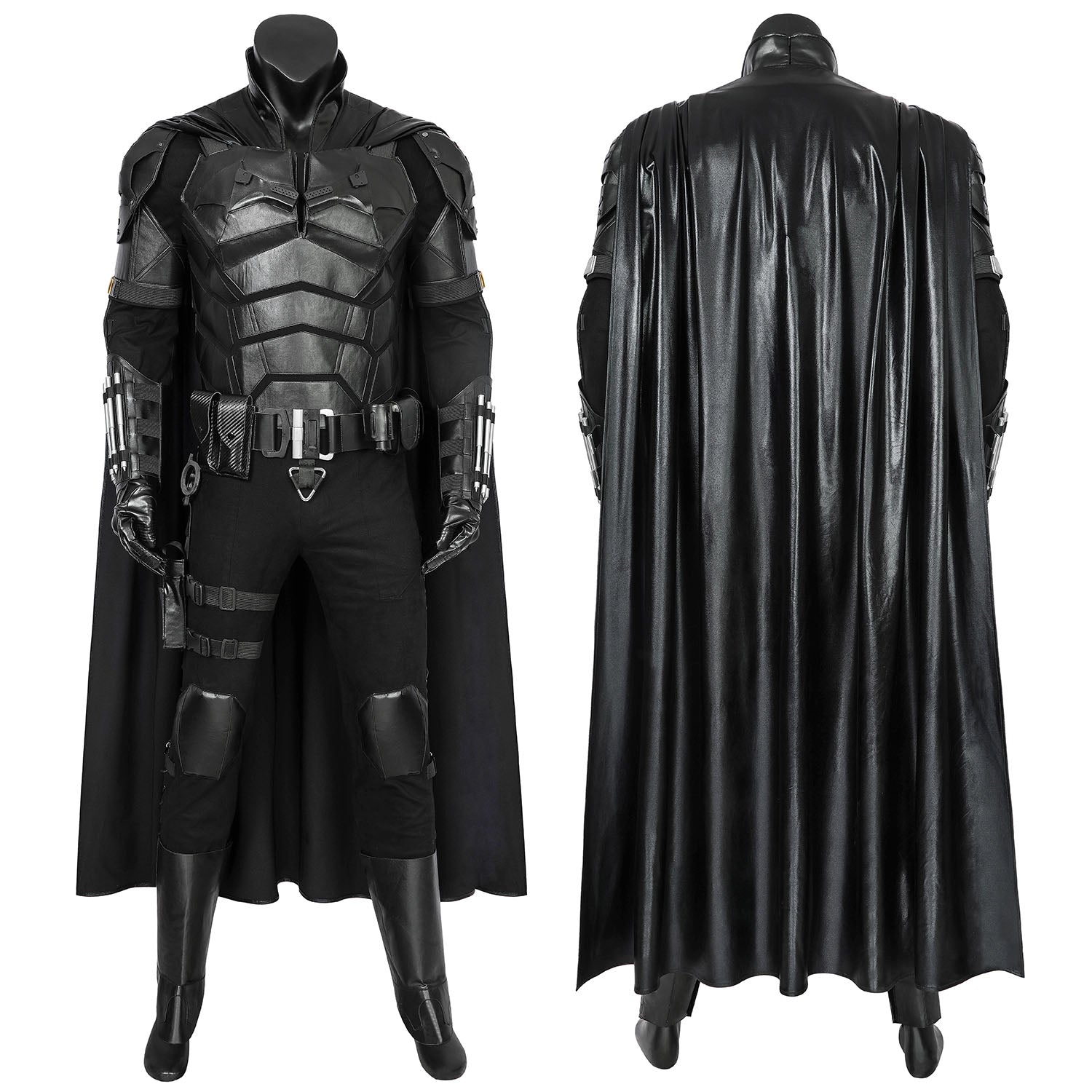 The Batman 2022 Movie Bruce Wayne Robert Pattinson Male Cosplay Costumes