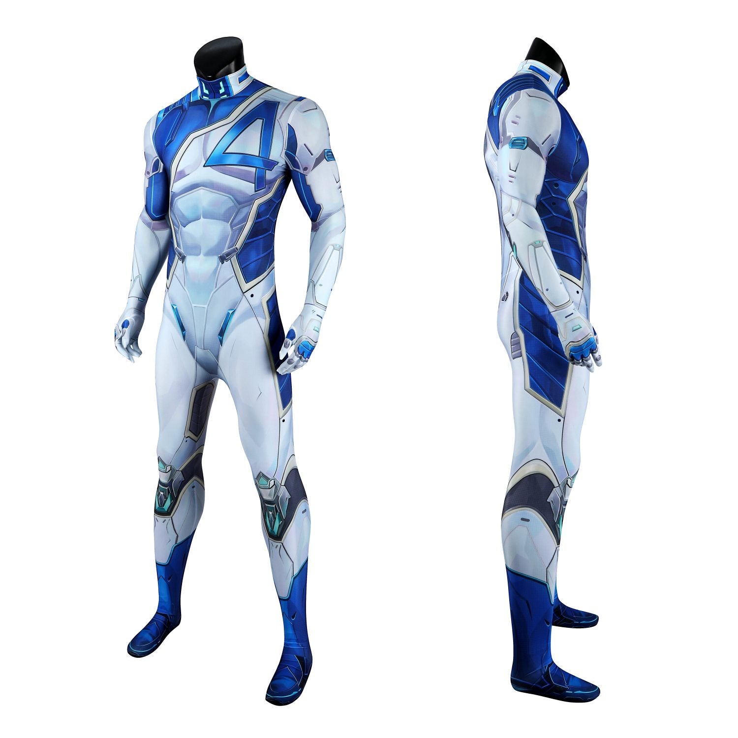 Marvel Rivals Fantastic Four First Steps Mister Fantastic Male Jumpsuit Costumes