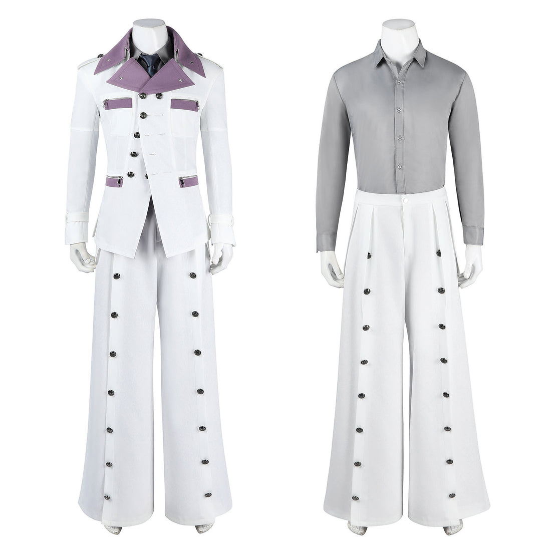 Final Fantasy VII Revelation Rufus Shinra Top Level Cosplay Costumes Theme Party Outfits