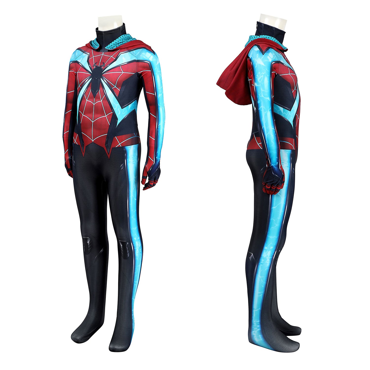 Marvel's Spider-Man 2 Evolve Suit Kids Jumpsuit Cosplay Costumes