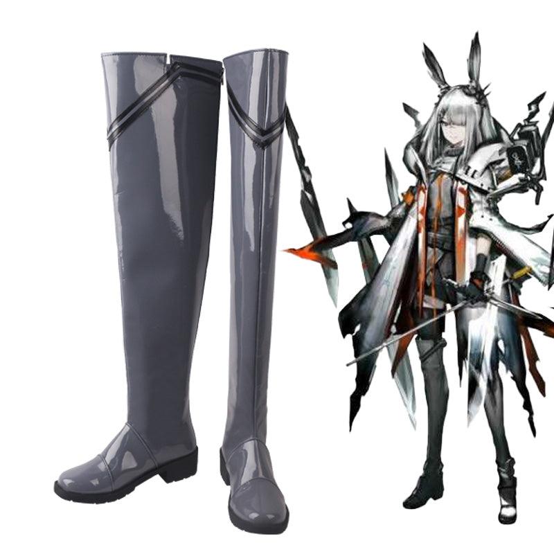 arknights frostnova game cosplay boots shoes for carnival anime party