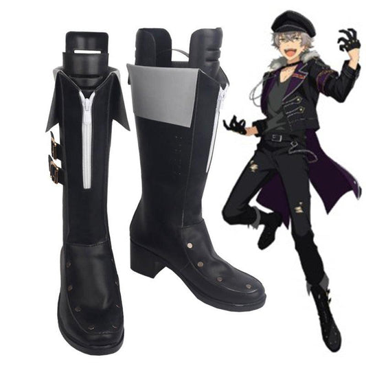 Ensemble Stars ES2 Undead Ogami Koga Game Cosplay Boots Shoes - coscrew