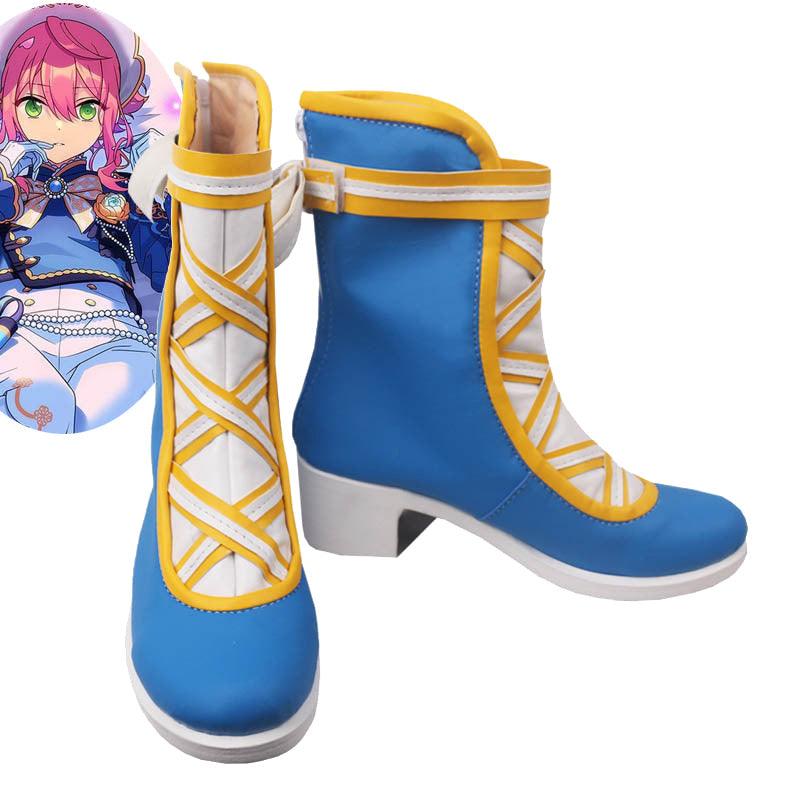 ensemble stars es tori himemiya white katyusha game cosplay boots shoes for anime carnival