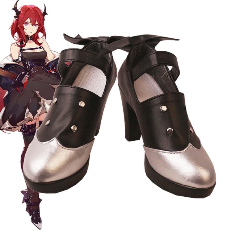 game arknights surtr unfiltered magma cosplay shoes for cosplay anime carnival