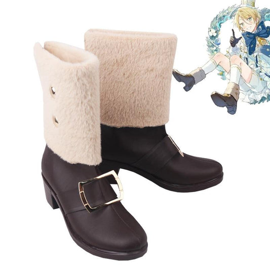 ensemble stars es2 branco christmas game cosplay shoes for anime carnival