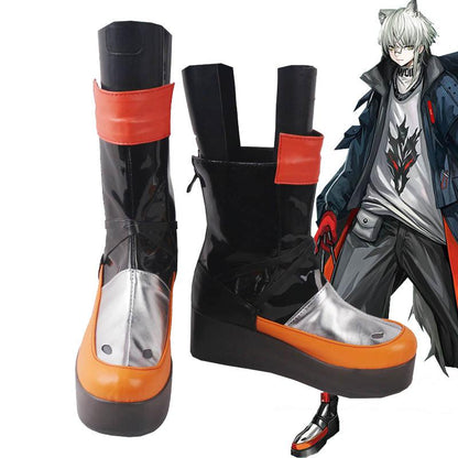 Arknights Aosta Game Cosplay Boots Shoes for Carnival Anime Party - coscrew