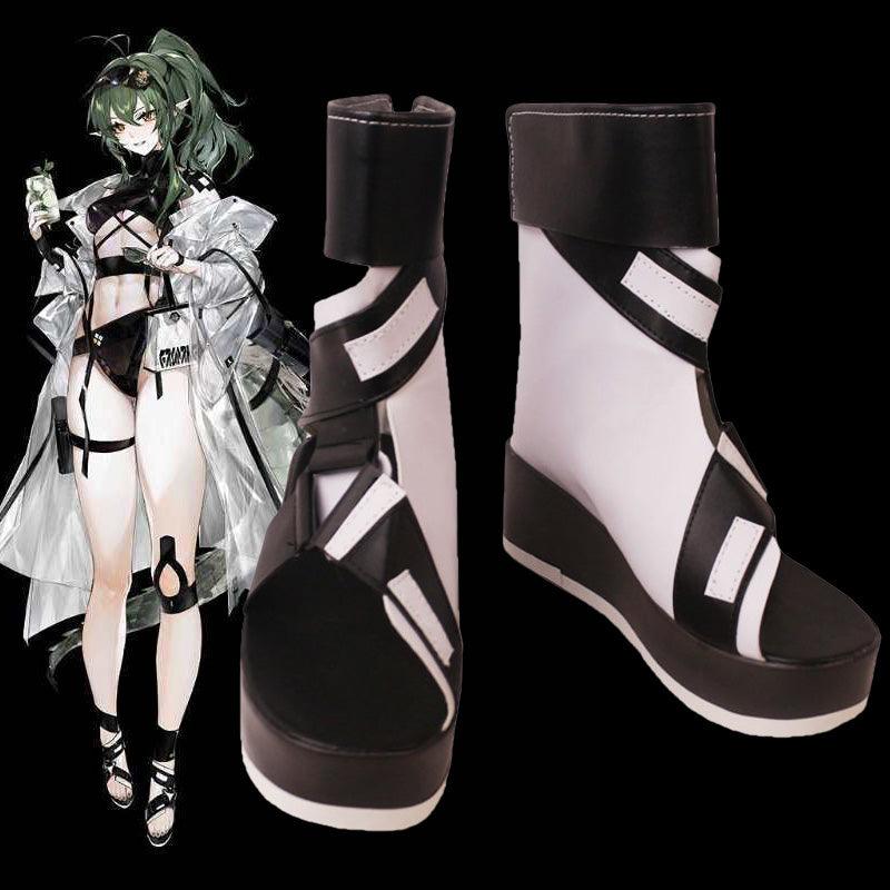 Arknights Gavial Swimsuit Game Cosplay Sandals Shoes for Carnival Anime Party - coscrew