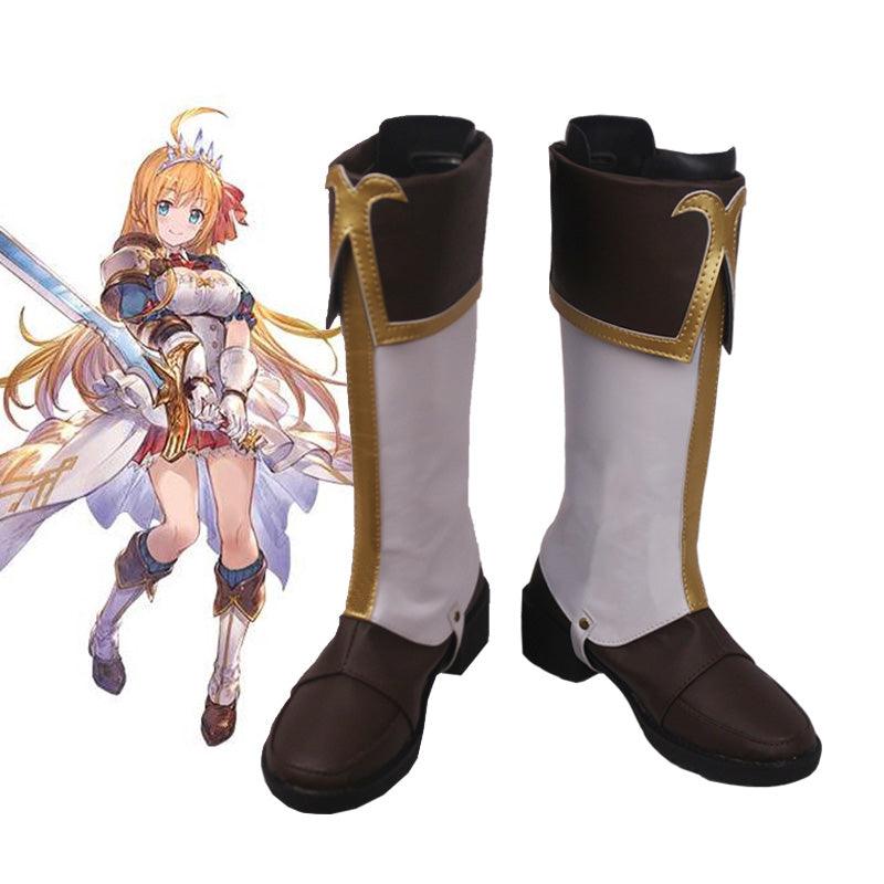 princess connect re dive pecorine princess anime game cosplay boots shoes