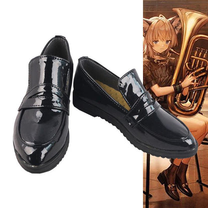 Arknights Angelina Ambience Synesthesia Symphony Game Cosplay Boots Shoes for Carnival - coscrew