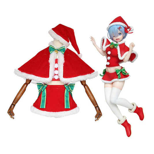 anime re zero starting life in another world rem christmas outfits cosplay costume