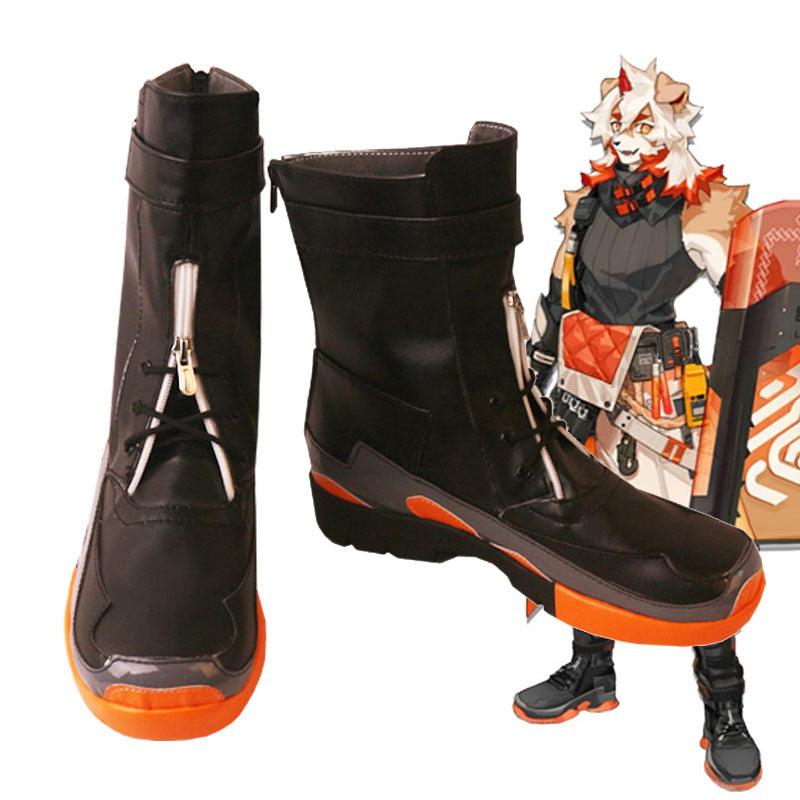 Arknights Hung Game Cosplay Boots Shoes for Carnival Anime Party - coscrew