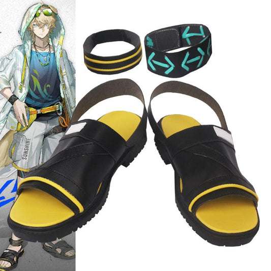 Game Arknights Tequila Cosplay Sandals Shoes for Cosplay Anime Carnival - coscrew