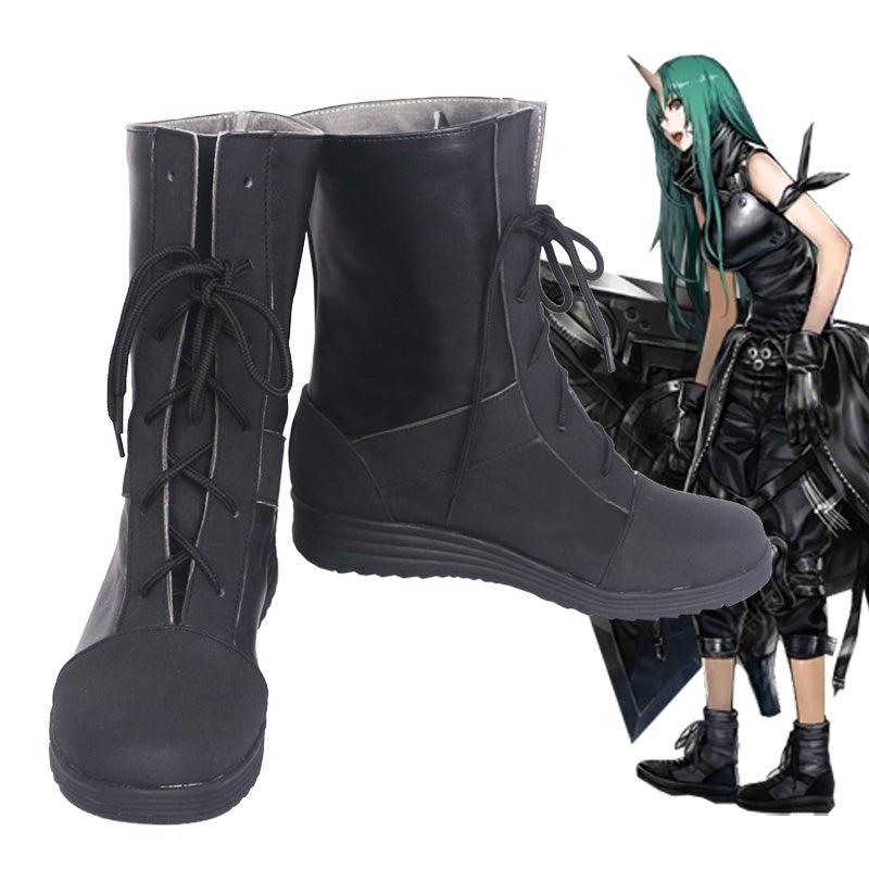 Arknights Hoshiguma Game Cosplay Boots Shoes for Carnival Anime Party - coscrew