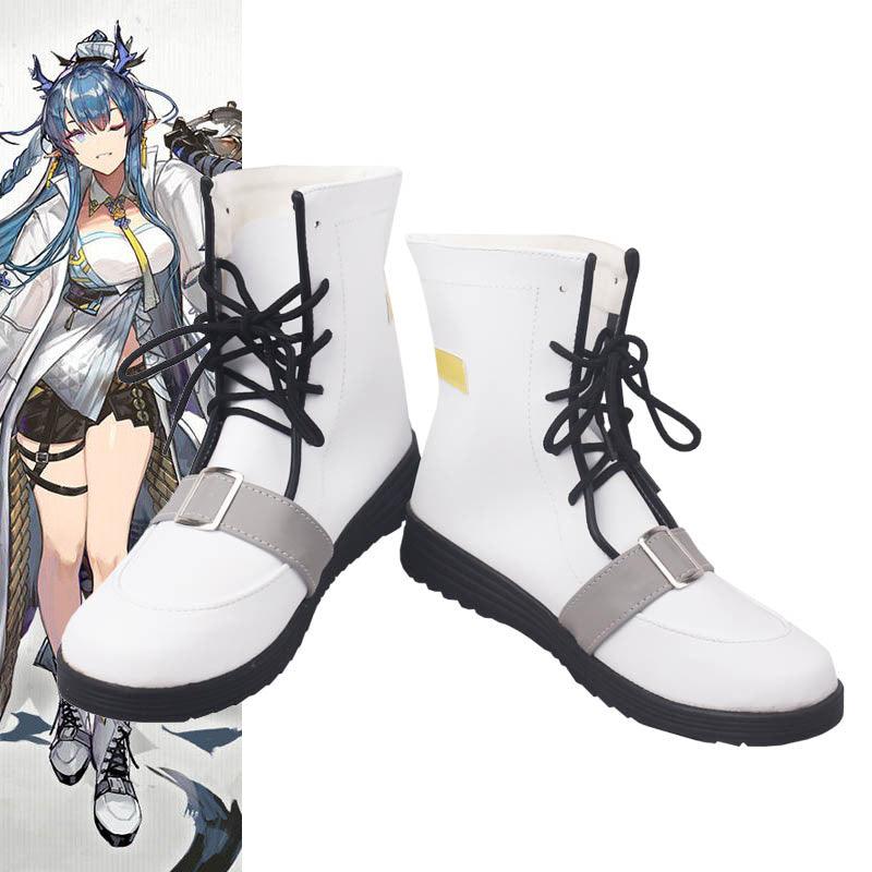 Arknights Ling Game Cosplay Boots Shoes for Carnival Anime Party - coscrew