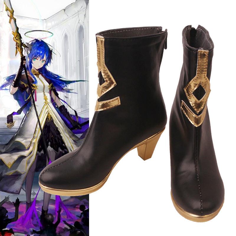 arknights mostima summer game cosplay boots shoes for carnival