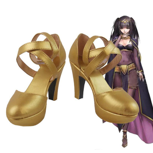 Fire Emblem Warriors Plegia Dark Mage Tharja Sallya Anime Game Cosplay Sandals Shoes - coscrew