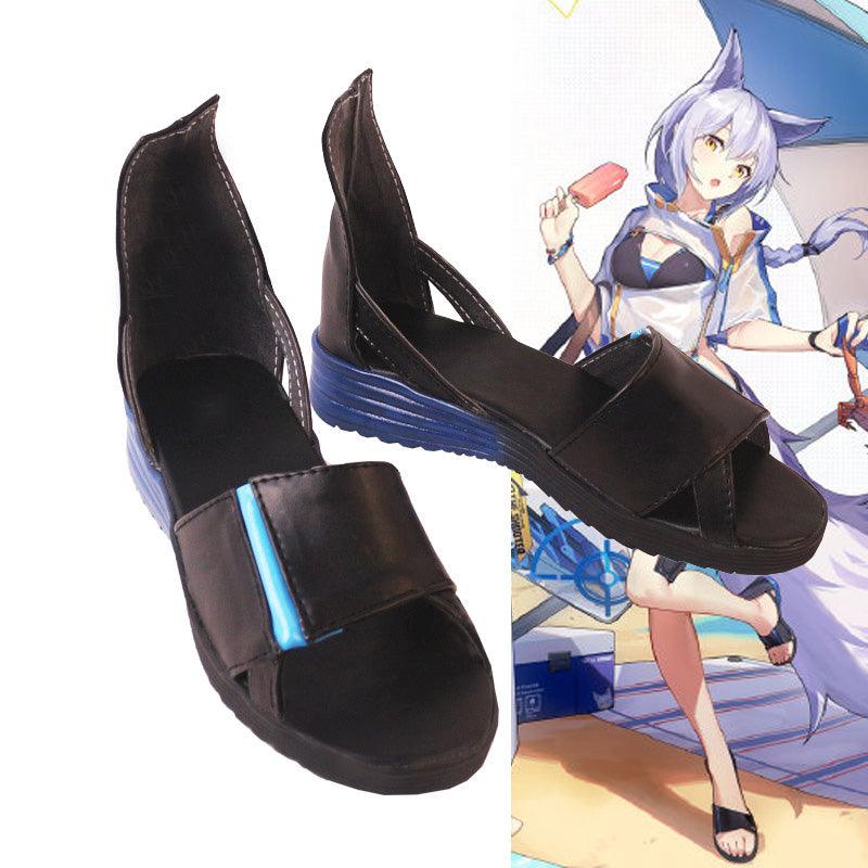 Arknights Provence Casual Vacation Game Cosplay Boots Shoes for Carnival Anime Party - coscrew