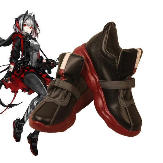 arknights reunion movement game cosplay boots shoes for carnival anime party