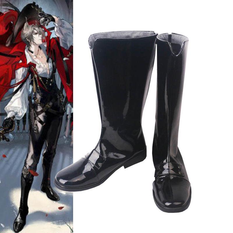 Arknights PHANTOM Focus Game Cosplay Boots Shoes for Carnival Anime Party - coscrew