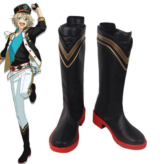 ensemble stars alkaloid shiratori aira game cosplay boots shoes for anime carnival