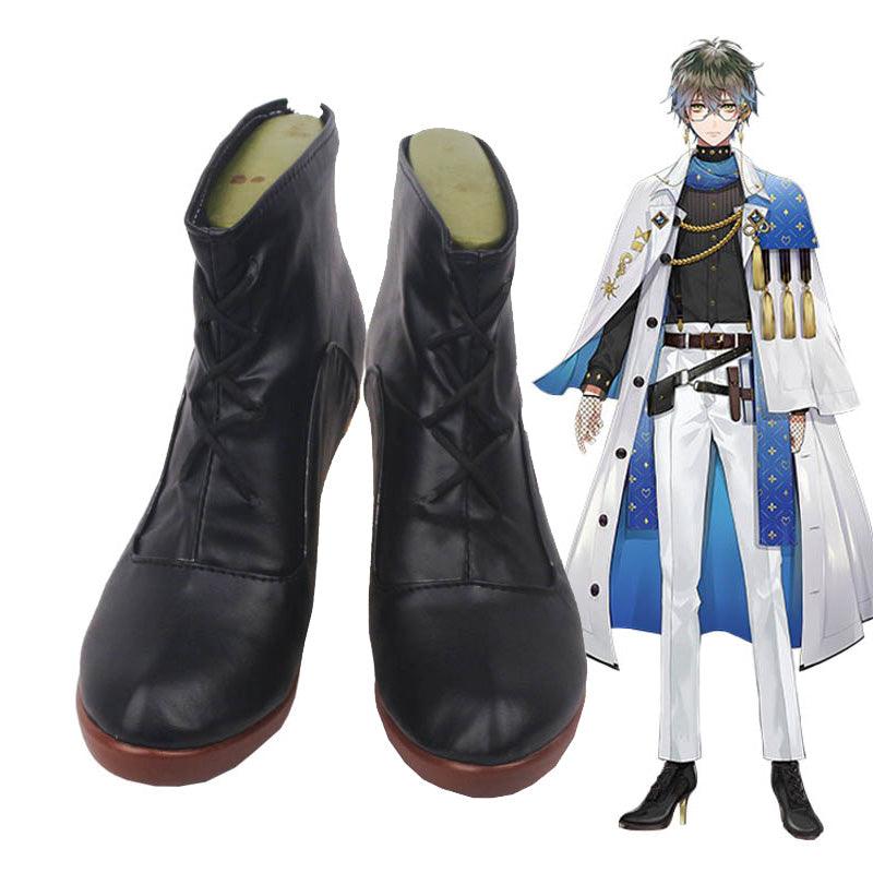 Virtual VTuber Luxiem Ike Eveland Cosplay Shoes for Carnival Anime Party - coscrew