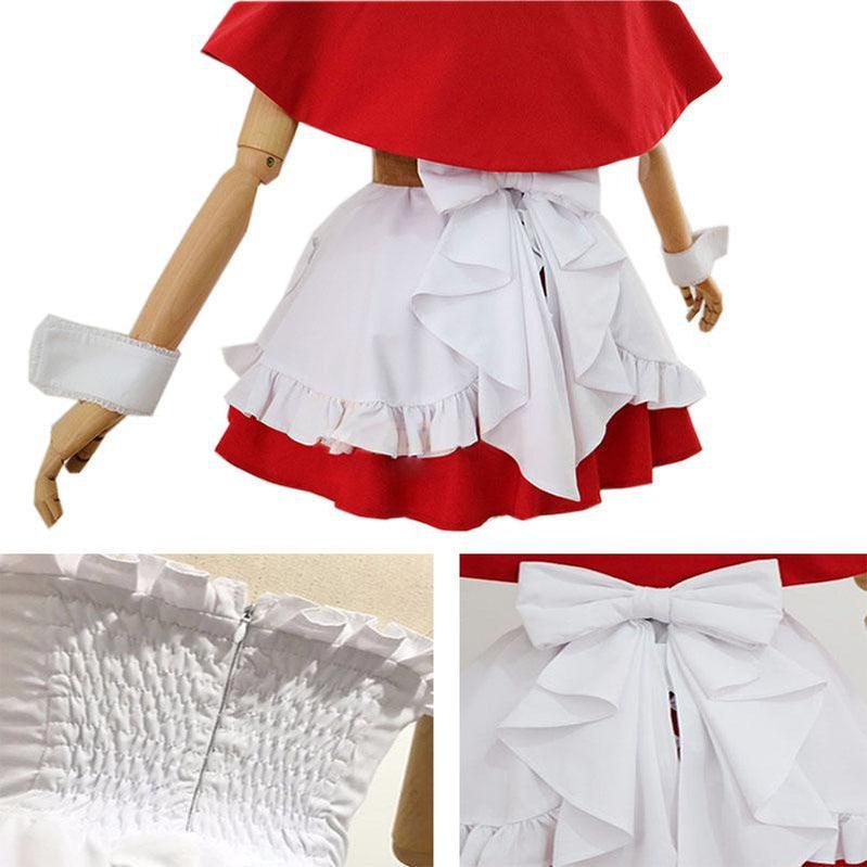 anime re zero starting life in another world rem and ram little red riding hood cosplay costume