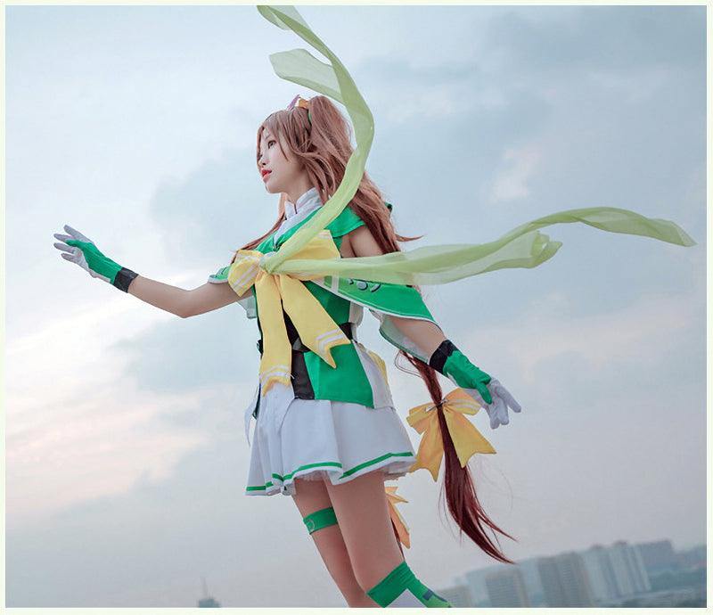 Honor of Kings Da Qiao Game Skin Guardian Power Maid Outfit Dress Game Cosplay Costume