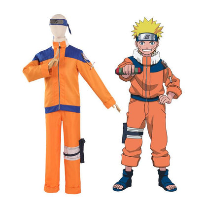 Anime Naruto Young Naruto Uzumaki Oufits Cosplay Costume
