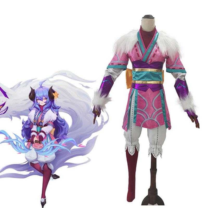 game lol spirit blossom kindred cosplay costumes