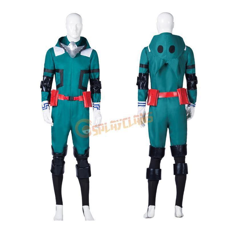 anime my hero academia midoriya izuku combat suit cosplay costume